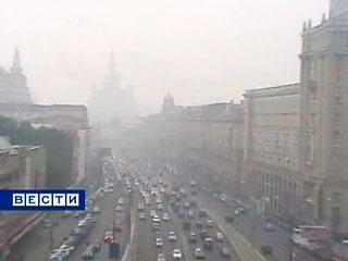 К утру четверга смог в Москве отступает, стало легче дышать