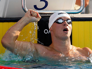 Россиянин Евгений Коротышкин стал победителем ЧЕ в плавании на 100 м баттерфляем