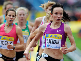 Мария Савинова выиграла восьмисотметровку этапа "Бриллиантовой лиги"