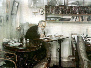 Лев Толстой родился 28 августа 1828 года в имении Ясная Поляна Тульской губернии. В конце жизни стремление согласовать образ мысли и жизни, а также разлад в семье, заставили Толстого покинуть Ясную Поляну