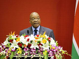Президент Южной Африки Джейкоб Зума рассказал, что обсуждал возможность вступления ЮАР в БРИК с лидерами стран-членов союза