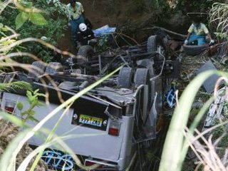 В Эквадоре в результате падения пассажирского автобуса в пропасть погибли 36 человек, еще 12 получили тяжелые травмы