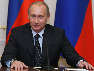 Председатель правительства России Владимир Путин направил поздравительную телеграмму мэру Москвы Юрию Лужкову по случаю Дня города