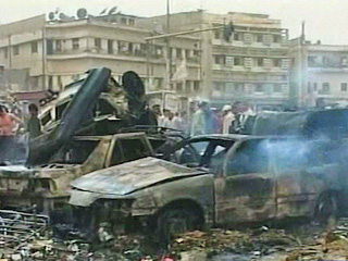 Два мощных взрыва прогремели в воскресение в центральном районе иракской столицы, информации о жертв и пострадавших пока нет