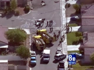 В США легкомотороный самолет Piper Cherokee упал прямо на улицу одного из населенных пунктов в штате Невада