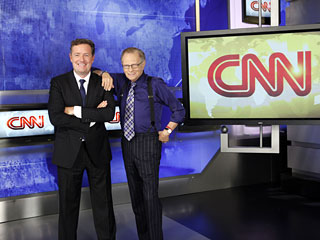 Эфирное время легендарного телеведущего CNN Ларри Кинга, который в начале лета объявил о предстоящем закрытии своего вечернего шоу Larry King Live, с января 2011 года займет британский тележурналист Пирс Морган