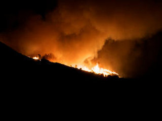 Лесные пожары все больше распространяются в горном американском штате Колорадо