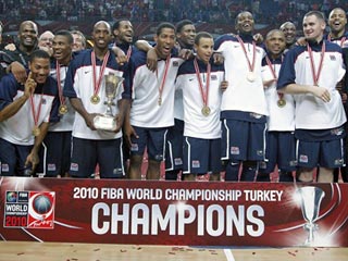 Чемпионат мира по баскетболу выиграла сборная США, Россия - седьмая