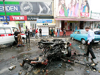 Правоохранительные органы создали фоторобот террориста-смертника, взорвавшего автомобиль у рынка во Владикавказе 9 сентября