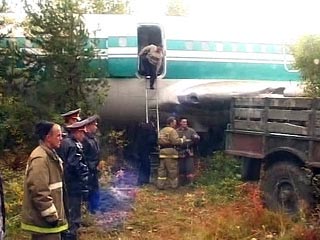 Летчики-испытатели вытащат из тайги Ту-154, совершивший аварийную посадку в Коми