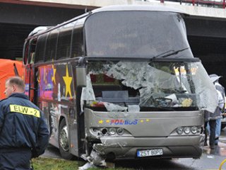 Число жертв аварии польского автобуса на востоке Германии достигло 13 человек