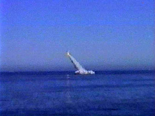 Очередной, 13-й по счету, испытательный пуск межконтинентальной баллистической ракеты морского базирования Р30 3М30 (РСМ-56) "Булава" оказался успешным