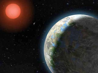 Недавно открытая планета Gliese 581g, условия на которой, по мнению астрономов, вполне допускают возникновение жизни, может оказаться обитаема. Австралийский ученый Рагбер Бхатал утверждает, что наблюдал в районе Gliese 581g резкие вспышки света