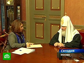 Патриарх Кирилл один из первых принял участие во Всероссийской переписи населения
