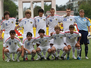 Юношеская сборная России разгромила футболистов Молдавии 