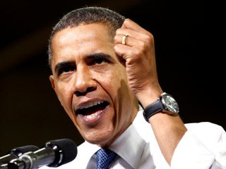 Президент США Барак Обама в преддверии промежуточных выборов в Конгресс, которые пройдут 2 ноября, выступил в разных городах штатов Орегон и Вашингтон с призывами голосовать за демократов