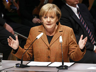 Канцлер Германии Ангела Меркельпредостерегла от слишком быстрого сближения между НАТО и Россией
