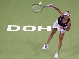 Вера Звонарева удачно стартовала на итоговом теннисном турнире года