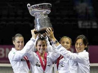 Итальянские теннисистки второй год подряд выигрывают Кубок Федерации