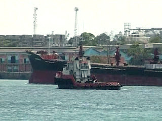 У берегов японского острова Хоккайдо во вторник спасены семь российских моряков с затонувшего транспортное судна "Даманта"