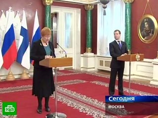 Медведев обещал президенту Финляндии, что модернизировать Россию будут свободные и раскрепощенные люди