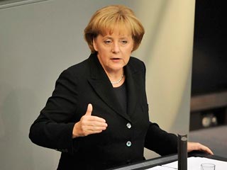 Канцлер Германии Ангела Меркель назвала экономическую политику России не соответствующей инициативе российского премьера Владимира Путина