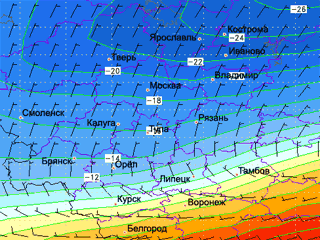 В столичном регионе в среду - в первый день календарной зимы, будет очень холодно, но без осадков, на дорогах гололедица. Возможно, уже в ближайшее время на Москву обрушится балканский циклон, которому в Европе дали имя "Дженна"