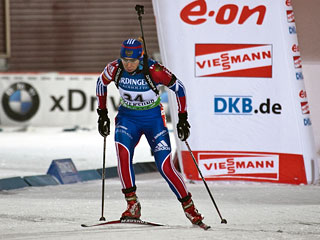 Российская биатлонистка Ольга Зайцева стала лучшей среди россиянок в гонке преследования на первом этапе Кубка мира в шведском Эстерсунде