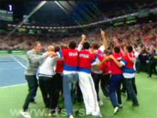 Сборная Сербии впервые выиграла Кубок Дэвиса