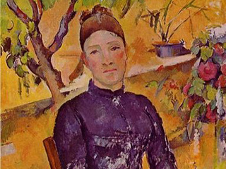 Речь идет о работе "Мадам Сезанн в оранжерее" (1891), полученной нью-йоркским музеем в качестве посмертного дара от Стивена Кларка, наследника состояния фирмы "Зингер"