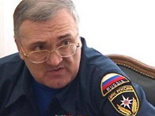 Первый заместитель министра по чрезвычайным ситуациям Руслан Цаликов