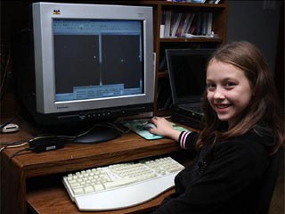 0-летняя канадская школьница открыла неизвестную сверхзвезду