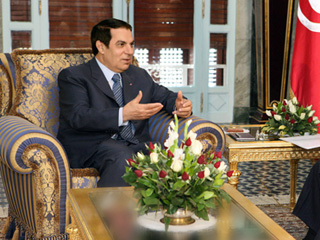 Президент Туниса Зин Абидин Бен Али