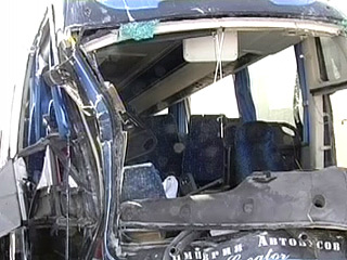 В Ленинском районе Нижнего Новгорода столкнулись рейсовый автобус и грузовой автомобиль, пострадали девять человек