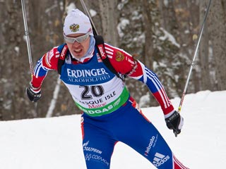 На американском этапе Кубка мира биатлонист Черезов выиграл бронзовую медаль