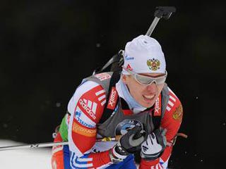 Биатлонист Иван Черезов стал вторым в гонке преследования