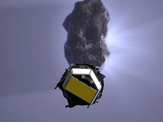 Космический зонд NASA сделал уникальные снимки кометы с расстояния 180 км