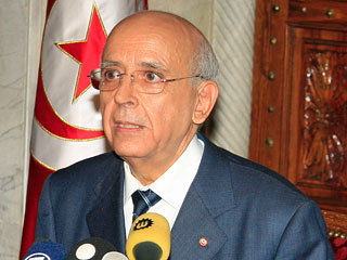 Глава переходного правительства Туниса Мохамед Ганнуши подал в отставку