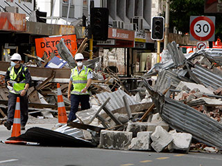 В новозеландском Крайстчерче оценили ущерб от недавнего землетрясения в 11 млрд долларов