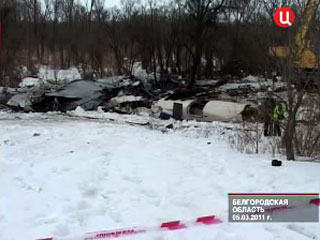 Завершены все следственные работы на месте крушения самолета Ан-148, потерпевшего крушение 5 марта в Белгородской области, сообщили в СКР вечером в понедельник