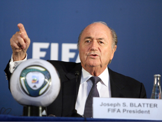 Президент Международной федерации футбольных ассоциаций (ФИФА) Йозеф Блаттер признан самым влиятельным деятелем в спорте