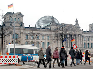 Здание парламента Германии (бундестага) лишилось электроснабжения во вторник утром
