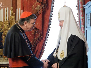 Кардинал Кох выразил удовлетворение встречей с Патриархом Кириллом