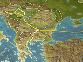 Совместное предприятие по проектированию словенского участка газопровода "Южный поток" создали концерны Газпром и Geoplin Plinovodi