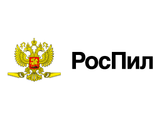На главной странице сайта изображен "государственный герб РФ с двумя пилами, которые орел держит в своих когтях"