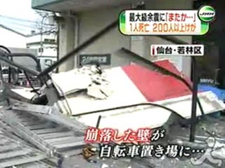 Число жертв нового землетрясения в Японии достигло пяти человек