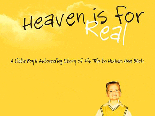 "Рай и правда есть" (Heaven Is for Real: A Little Boy's Astounding Story of His Trip to Heaven and Back) - так называется книга американского пастора Тодда Бэрпо из штата Небраска, ставшая хитом предпасхального литературного сезона в США