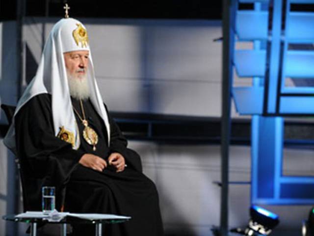 Патриарх Кирилл дал интервью украинскому  телеканалу "Интер" в преддверие  визита на Украину в связи с 25-летием аварии на Чернобыльской АЭС