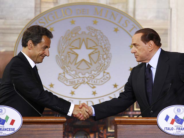 Итальянский премьер-министр Сильвио Берлускони подтвердил намерение Италии и Франции оставаться участниками Шенгенских соглашений
