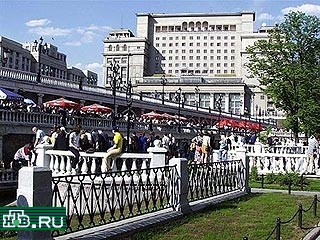 Празднование Дня Москвы 2 сентября начнется в Александровском саду